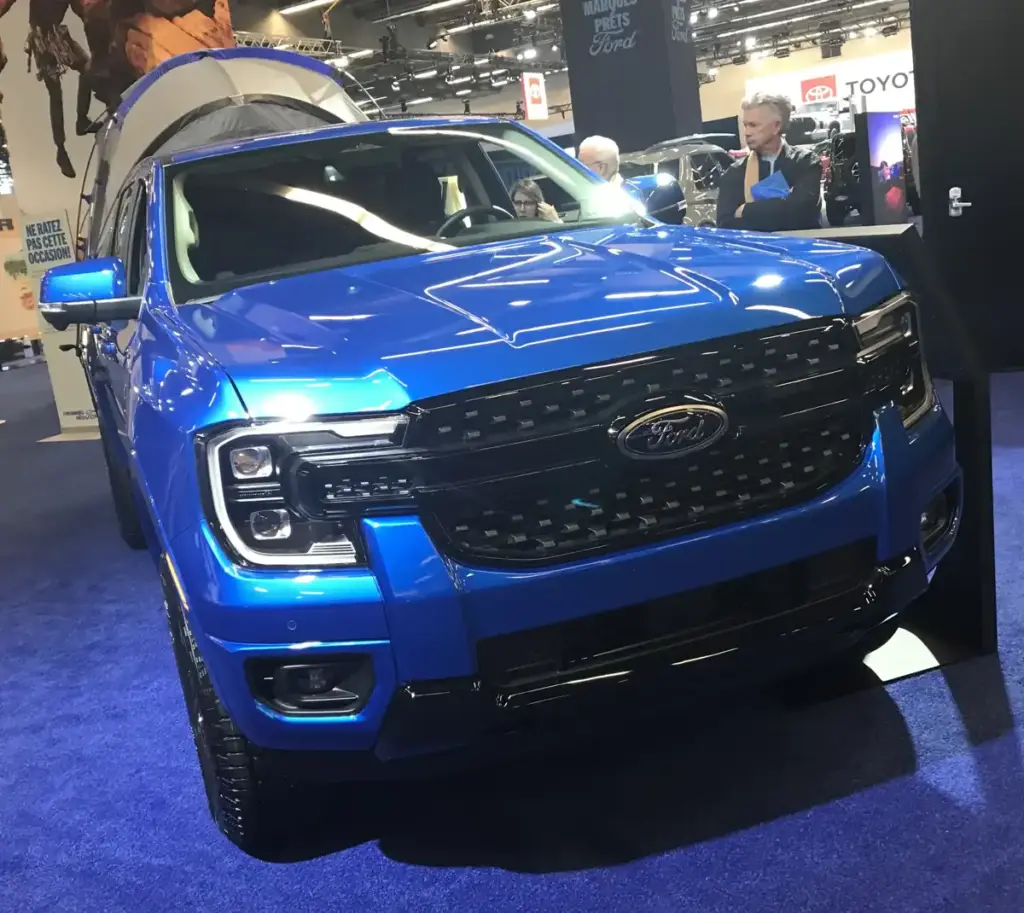 2026 Ford Ranger used to illustrate side-curtain airbag recall and sales hold