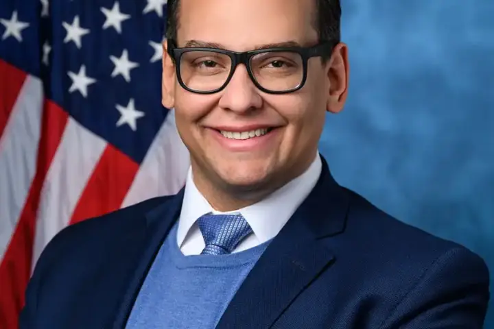 George Santos official congressional portrait