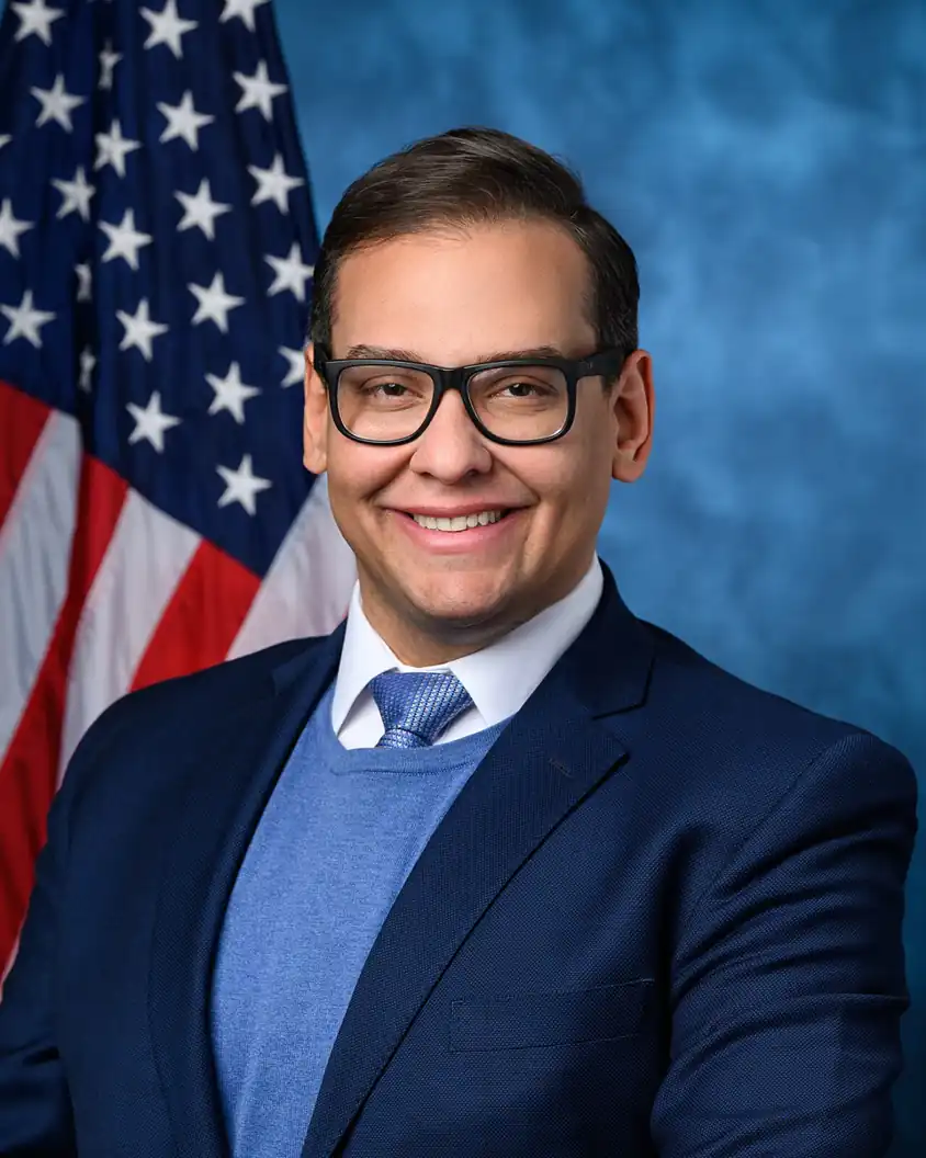 George Santos official congressional portrait