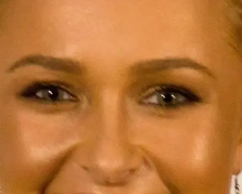 Hayden Panettiere smiling at Fan Expo Toronto in 2011, cropped from a licensed event photograph.