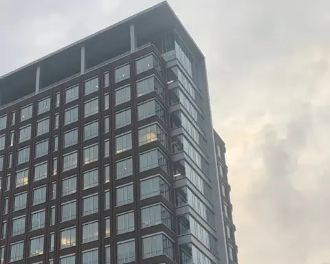 HCA Healthcare headquarters tower in Nashville, Tennessee.