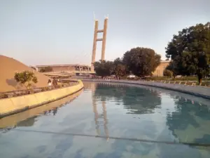 Mahatma Mandir convention centre in Gandhinagar, Gujarat