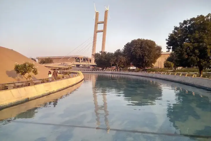 Mahatma Mandir convention centre in Gandhinagar, Gujarat