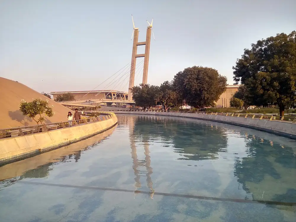 Mahatma Mandir convention centre in Gandhinagar, Gujarat