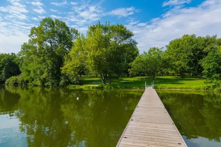 Lake Macbride State Park in Johnson County Iowa