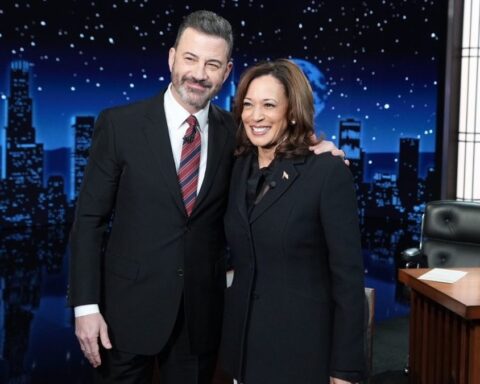 Jimmy Kimmel during a June 2024 Jimmy Kimmel Live taping