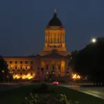 Manitoba Legislative Building in Winnipeg under daylight