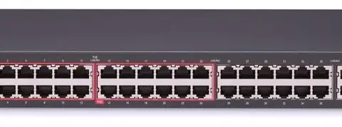 Enterprise network hardware and server equipment rack mounted
