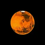 The surface of Mars, the planet where NASA's telecommunications contract with Blue Origin is now being challenged by Rocket Lab.