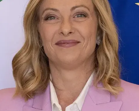 Official portrait of Italian Prime Minister Giorgia Meloni
