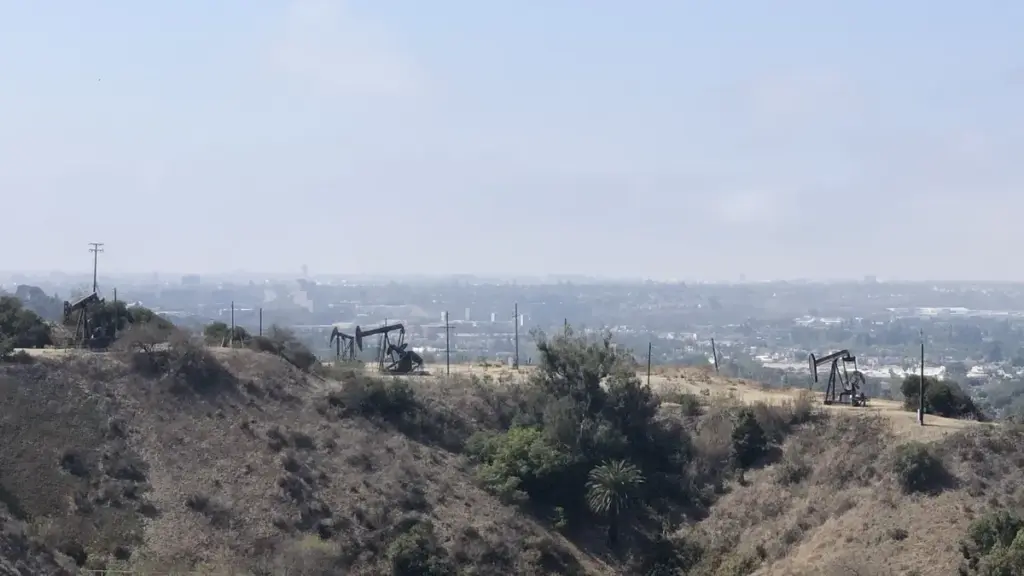 Oil pumpjacks in the Inglewood Oil Field