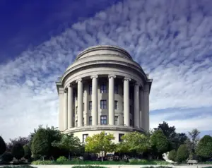 Exterior of the Federal Trade Commission building in Washington, D.C.
