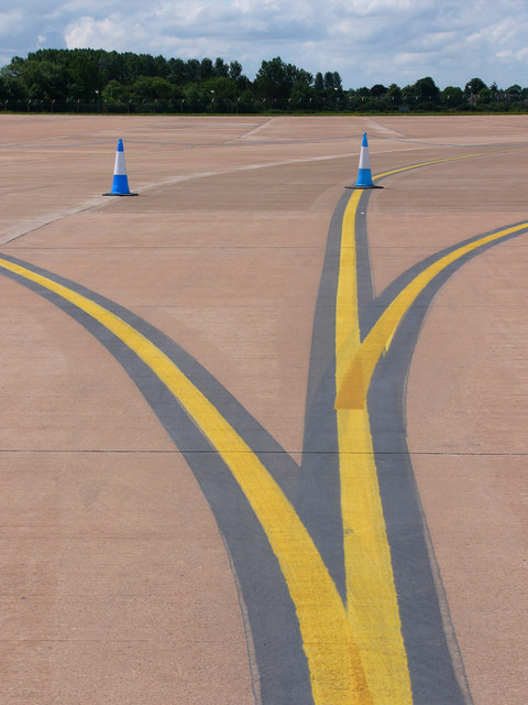RAF Fairford US air base Gloucestershire