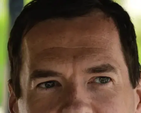 George Osborne in a close-up portrait photograph