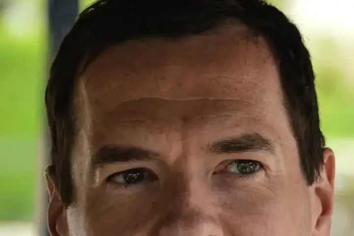 George Osborne in a close-up portrait photograph