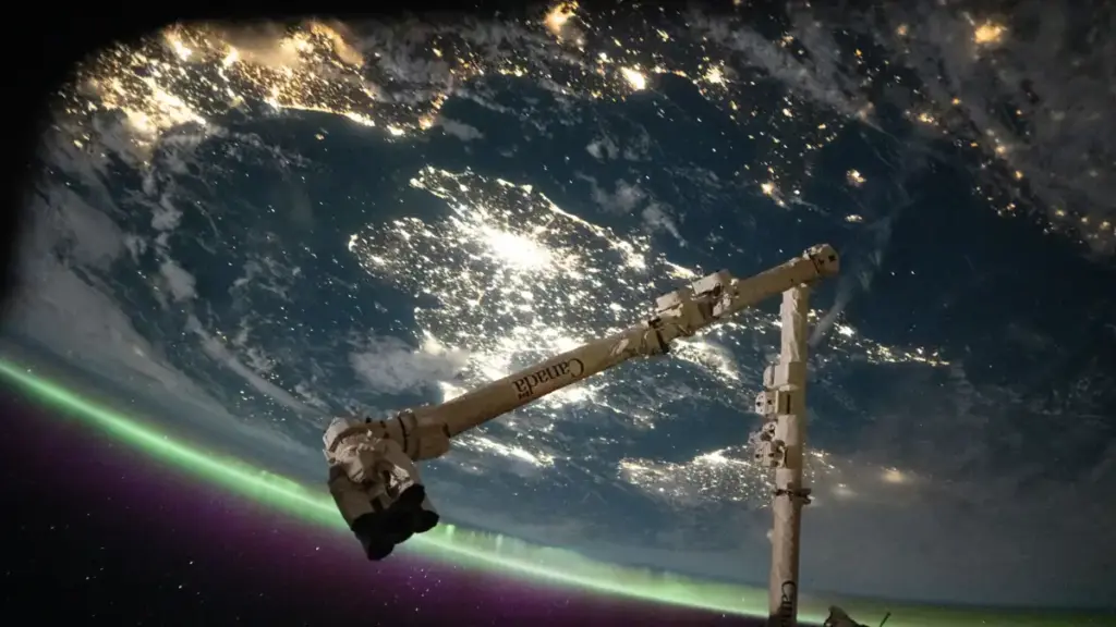 English Channel between France and England viewed from space
