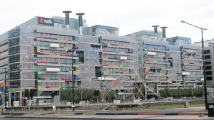 National Australia Bank building in Melbourne, used as a contextual photograph for the bank outage story.