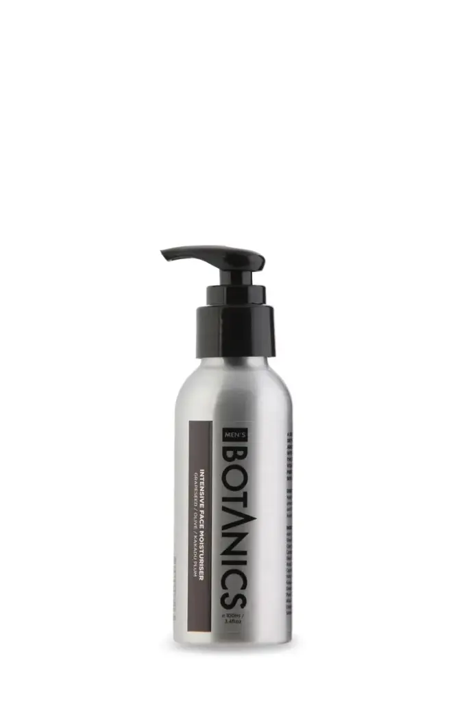 Clean studio photograph of a cosmetic skin moisturizer cream container placed upright