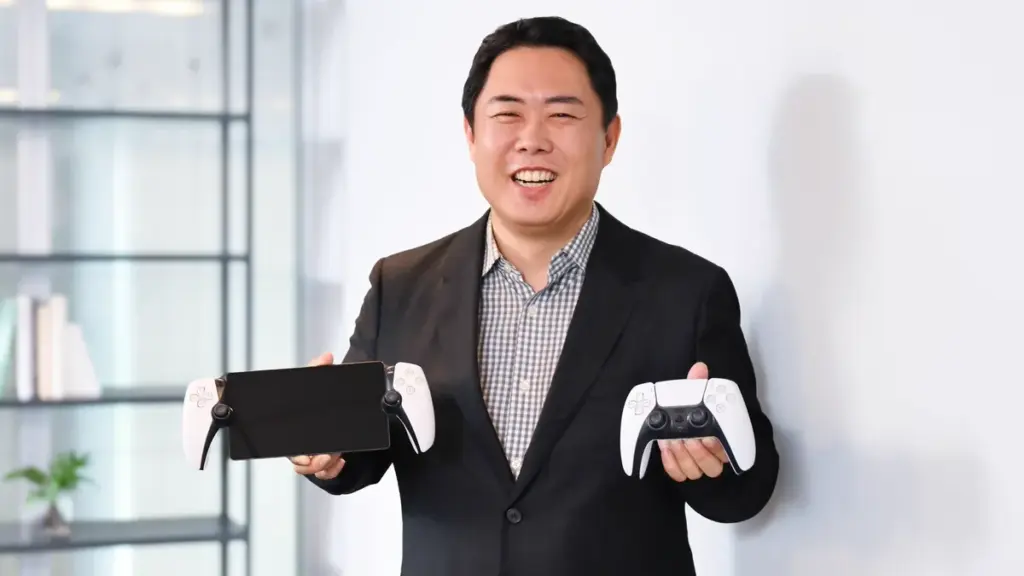PlayStation controller and gaming setup used for a Sony PlayStation settlement article