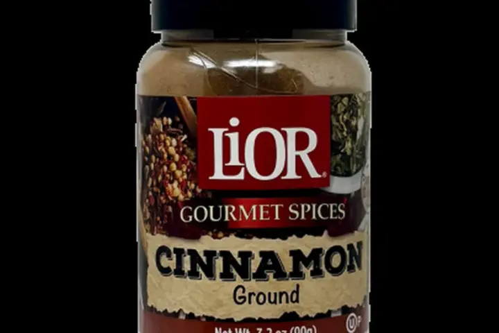 Lior Gourmet Spices Ground Cinnamon 90 gram bottle recalled over elevated lead