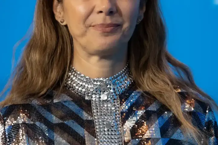 Marisa Tomei photographed at the Berlin Film Festival in 2023