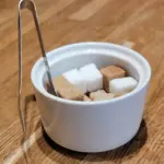 Sugar displayed in a bowl as a visual for a food recall