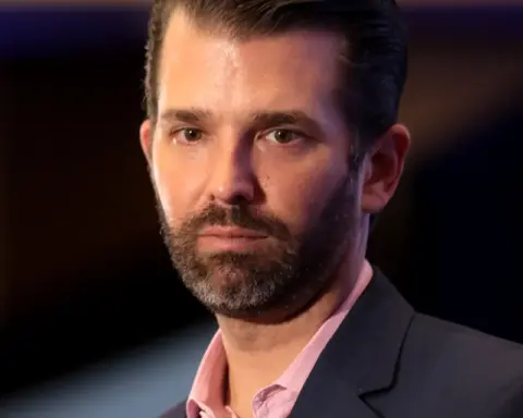 Donald Trump Jr, whose wedding funded by Russian oligarch Kremlev is now under congressional investigation.