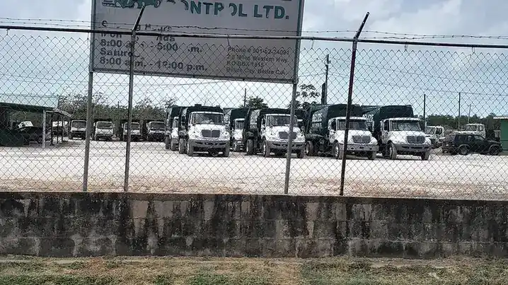Waste transfer station with equipment and waste-handling infrastructure