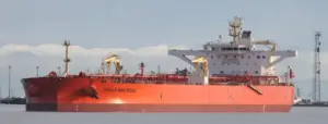 Crude oil tanker at a marine terminal representing oil supply pressure behind UK petrol prices.