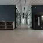 Modern office building of China Vanke property development company in Beijing