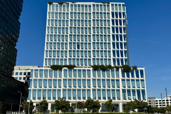 Visa headquarters building used to illustrate agentic payment infrastructure