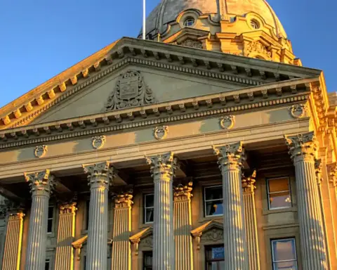 Alberta Legislature Building in Edmonton