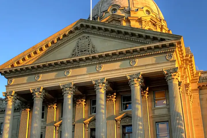 Alberta Legislature Building in Edmonton