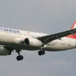 Commercial aircraft at Istanbul Airport