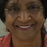 Navi Pillay speaking at a United Nations event in June 2014.