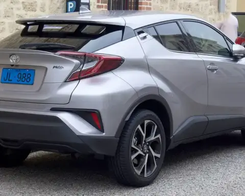 2022 Toyota C-HR electric vehicle