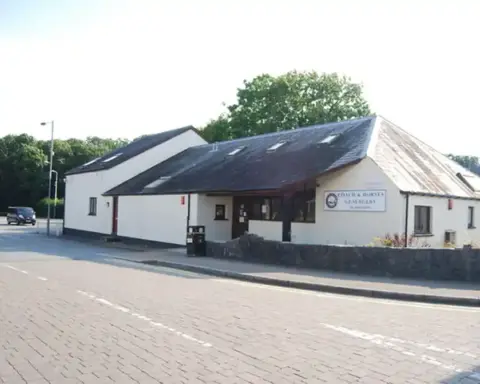 Exterior of a UK general practice surgery building