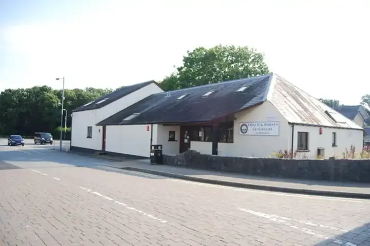 Exterior of a UK general practice surgery building