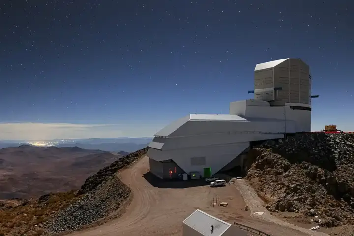 Vera C. Rubin Observatory in Chile, where the dwarf-planet candidate was identified