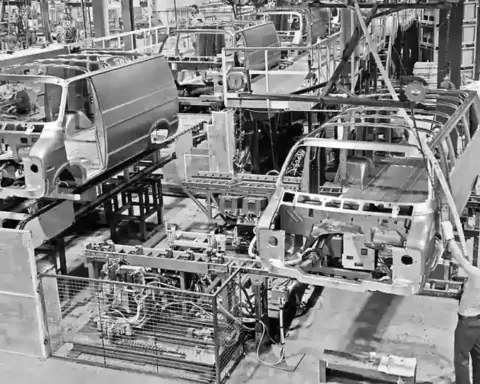 Historic truck assembly plant in Windsor, Ontario