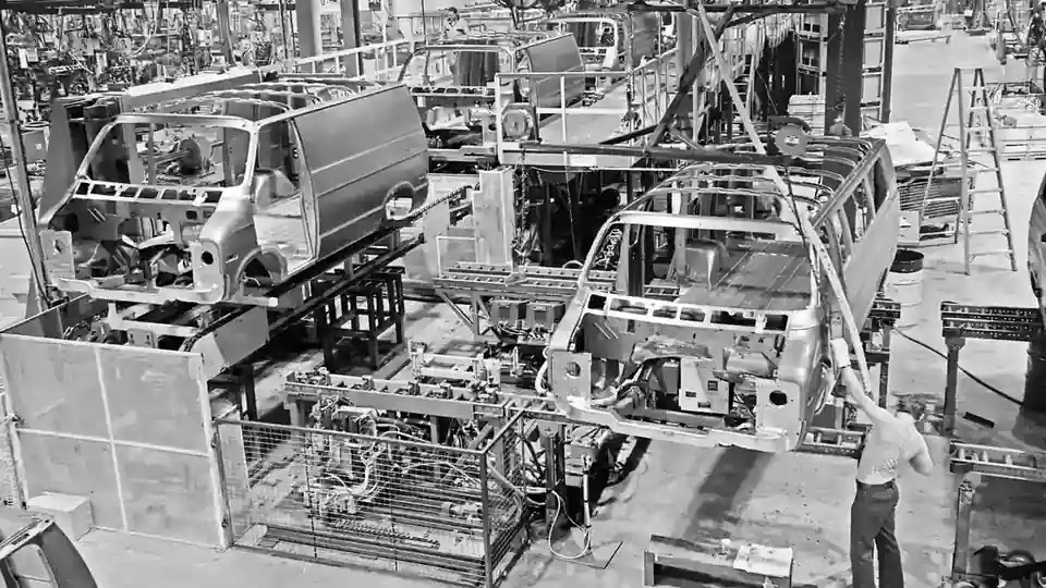 Historic truck assembly plant in Windsor, Ontario