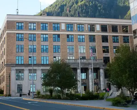 Alaska State Capitol building in Juneau