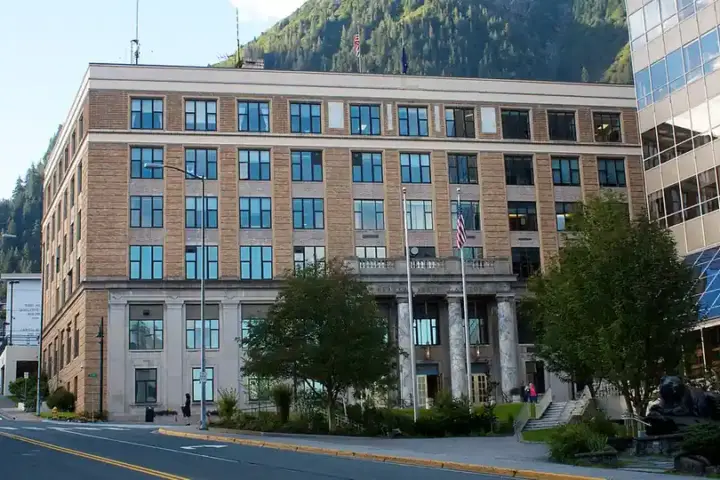 Alaska State Capitol building in Juneau