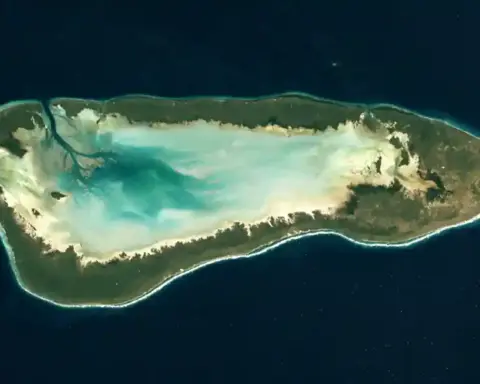 Aldabra Atoll in Seychelles