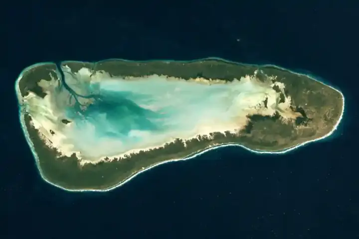 Aldabra Atoll in Seychelles
