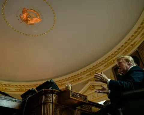 President Trump in the Oval Office during a September 2026 meeting