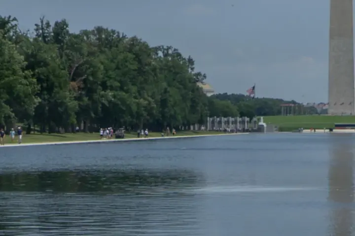 Lincoln Memorial Reflecting Pool in Washington DC after 2026 renovations