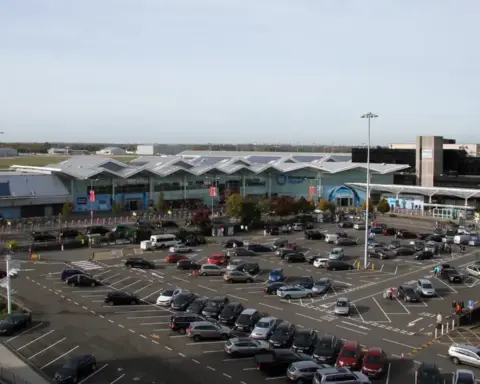 Birmingham Airport terminal buildings
