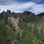 Black Hills landscape in South Dakota