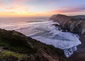 California coastline used as an illustrative image for Long Beach high-surf coverage